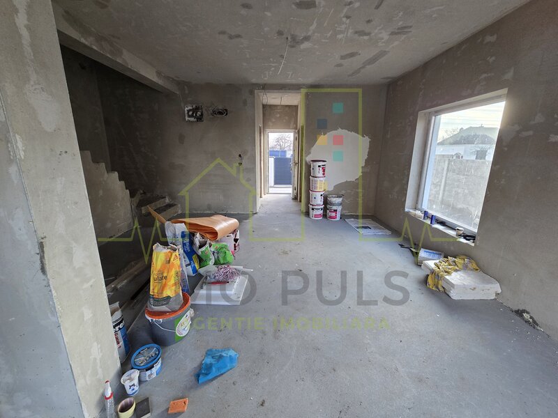 Sanandrei, duplex modern, bucatarie cu posibilitate de inchidere,
